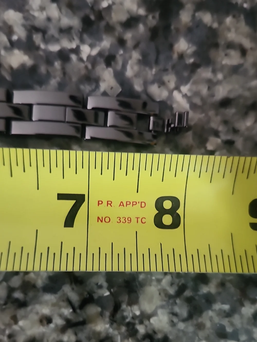 Gunmetal Black Stainless Steel Link Bracelet for Men
